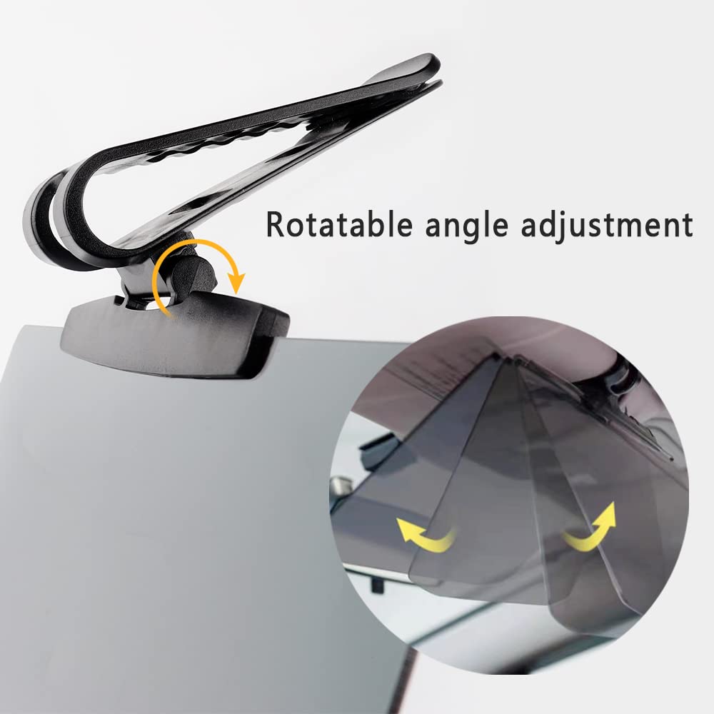 Upgraded Car Sun Visor - UV Protection & Anti-Glare for Safe Driving (12.6x6
