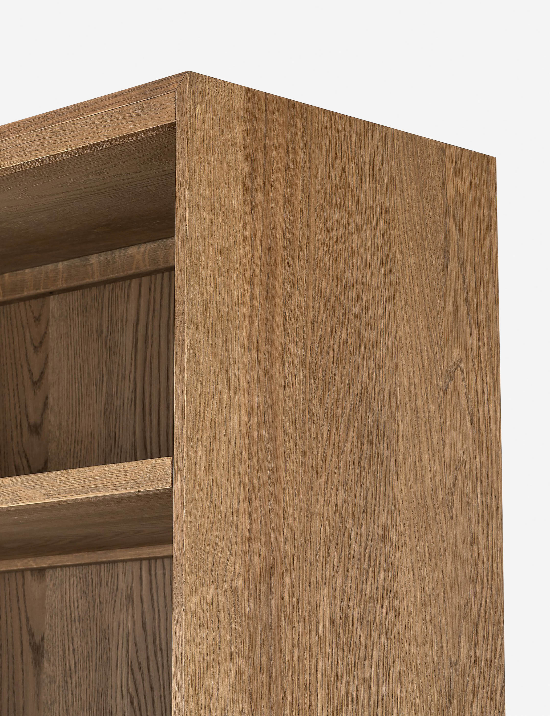 Stylish Carly Bookcase - Modern Wooden Bookshelf for Home & Office Organization - Perfect for Living Room, Bedroom, or Study Room Decor