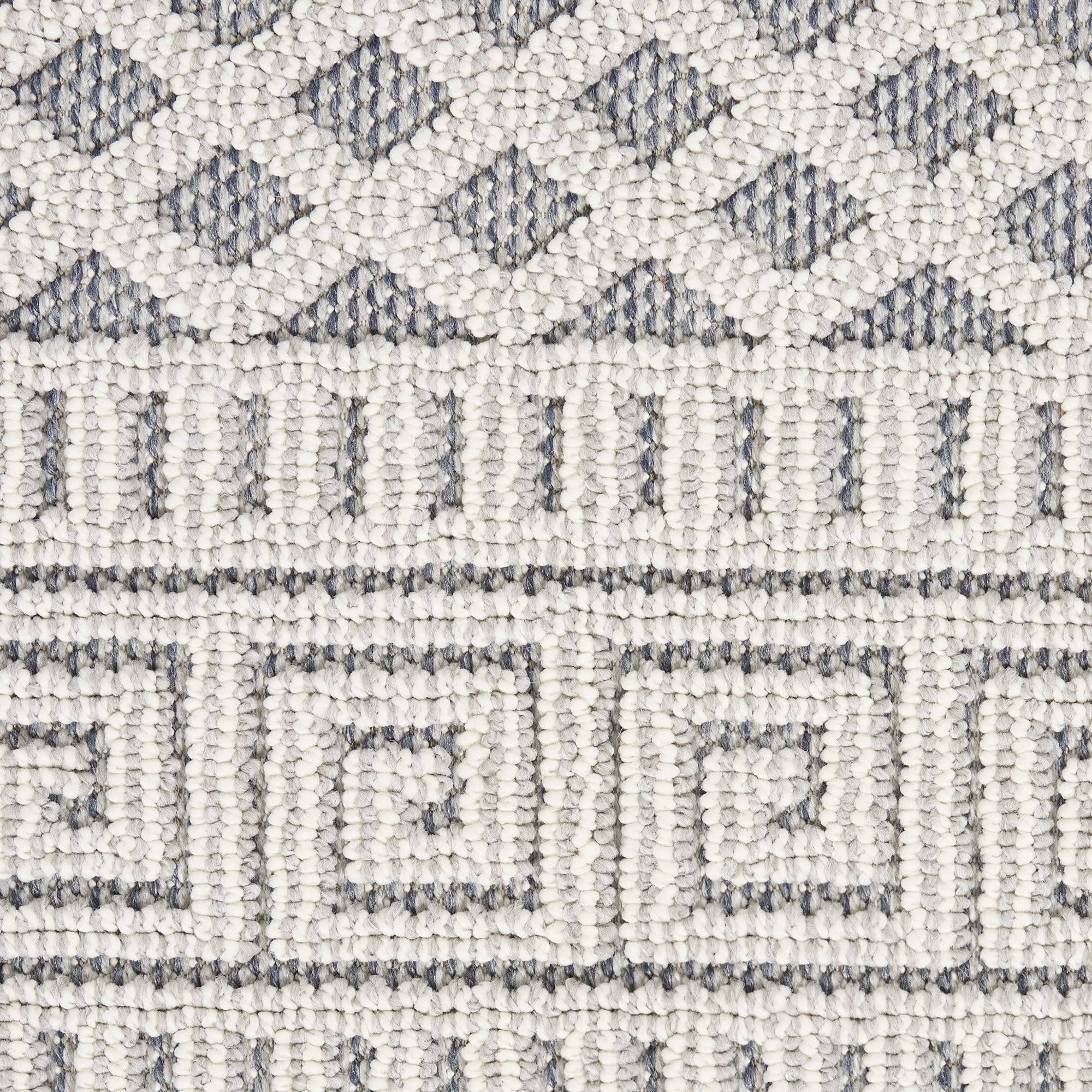 Nourison Elwood Ivory/Slate 2'2