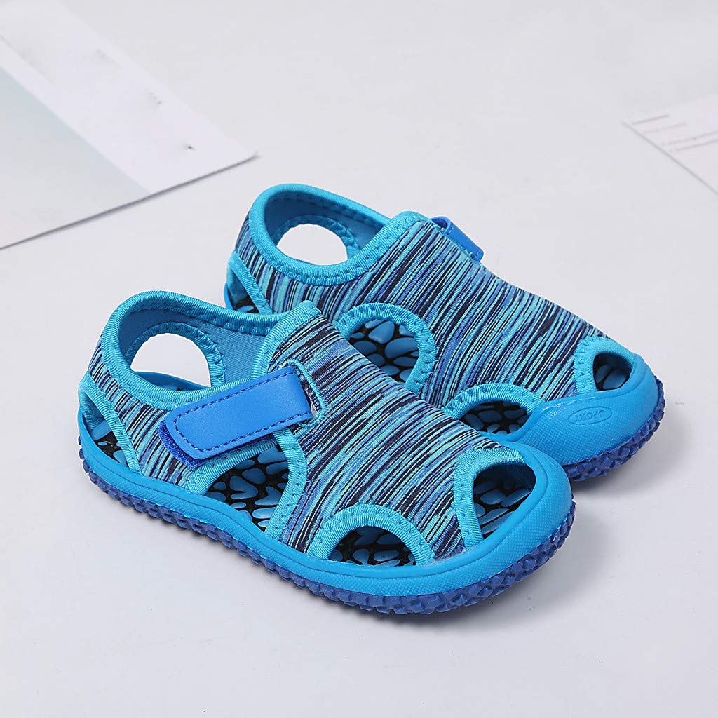Toddler Girls' Beach Sandals - Cute Elephant Design Summer Prewalker Shoes for Baby Girls | Perfect for Outdoor Play, Poolside & Vacation