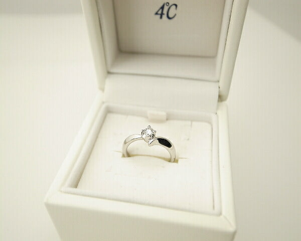 4℃ Diamond Pt950 Ring - Elegant Platinum Wedding Band for Women, Perfect for Engagement, Anniversary & Special Occasions