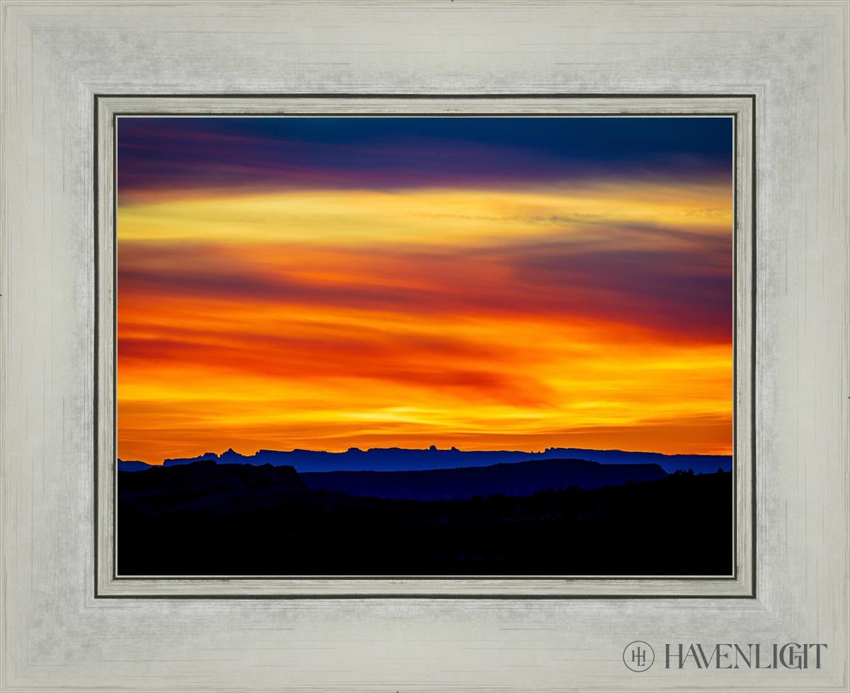Stunning Desert Sunset at Arches National Park Utah - Perfect Wall Art for Home & Office Decor | Nature Photography Print for Living Room, Bedroom, or Gift
