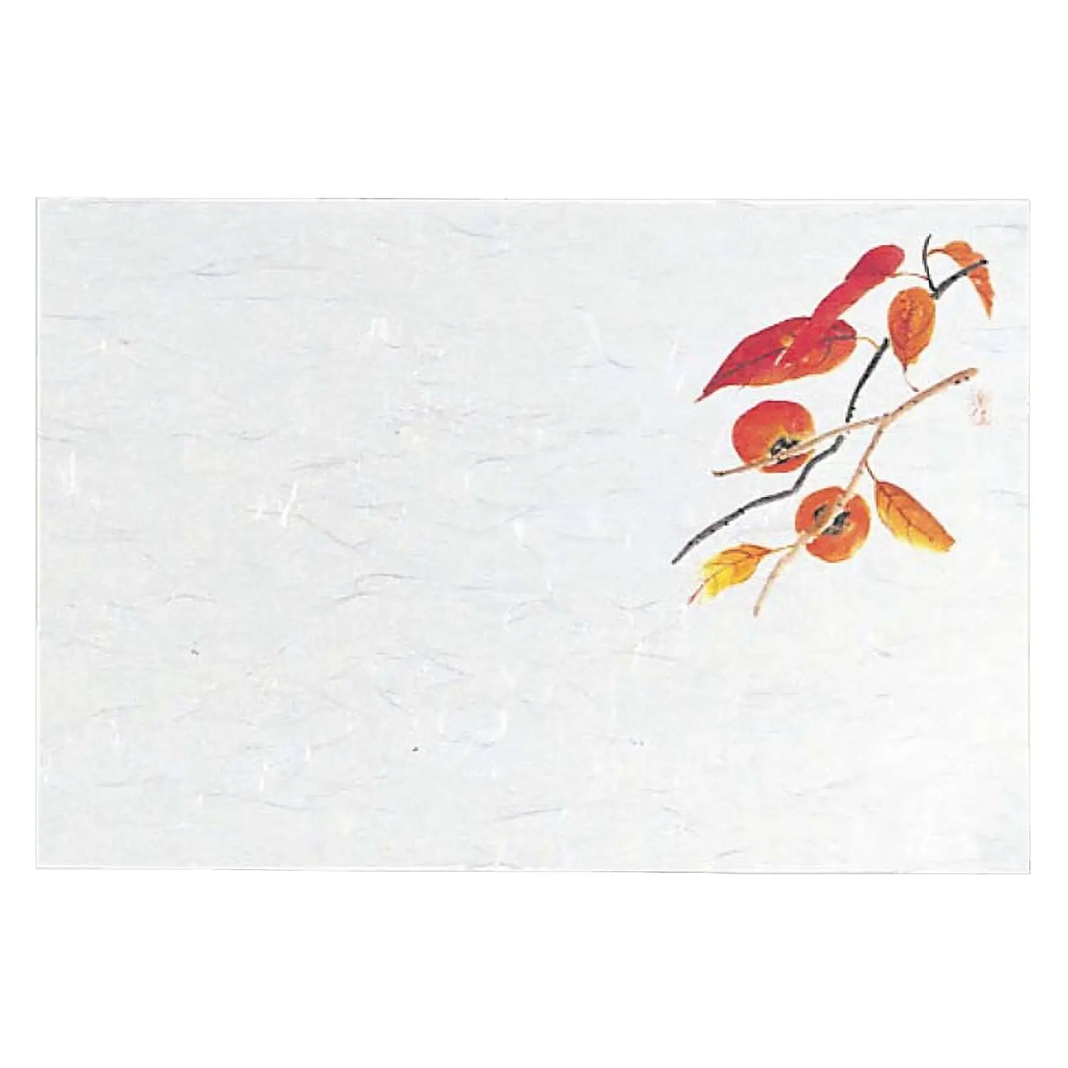 Premium Japanese Washi Paper Placemats - Set of 100 Handmade Kaki Design Table Mats for Dining, Tea Ceremony & Home Decor