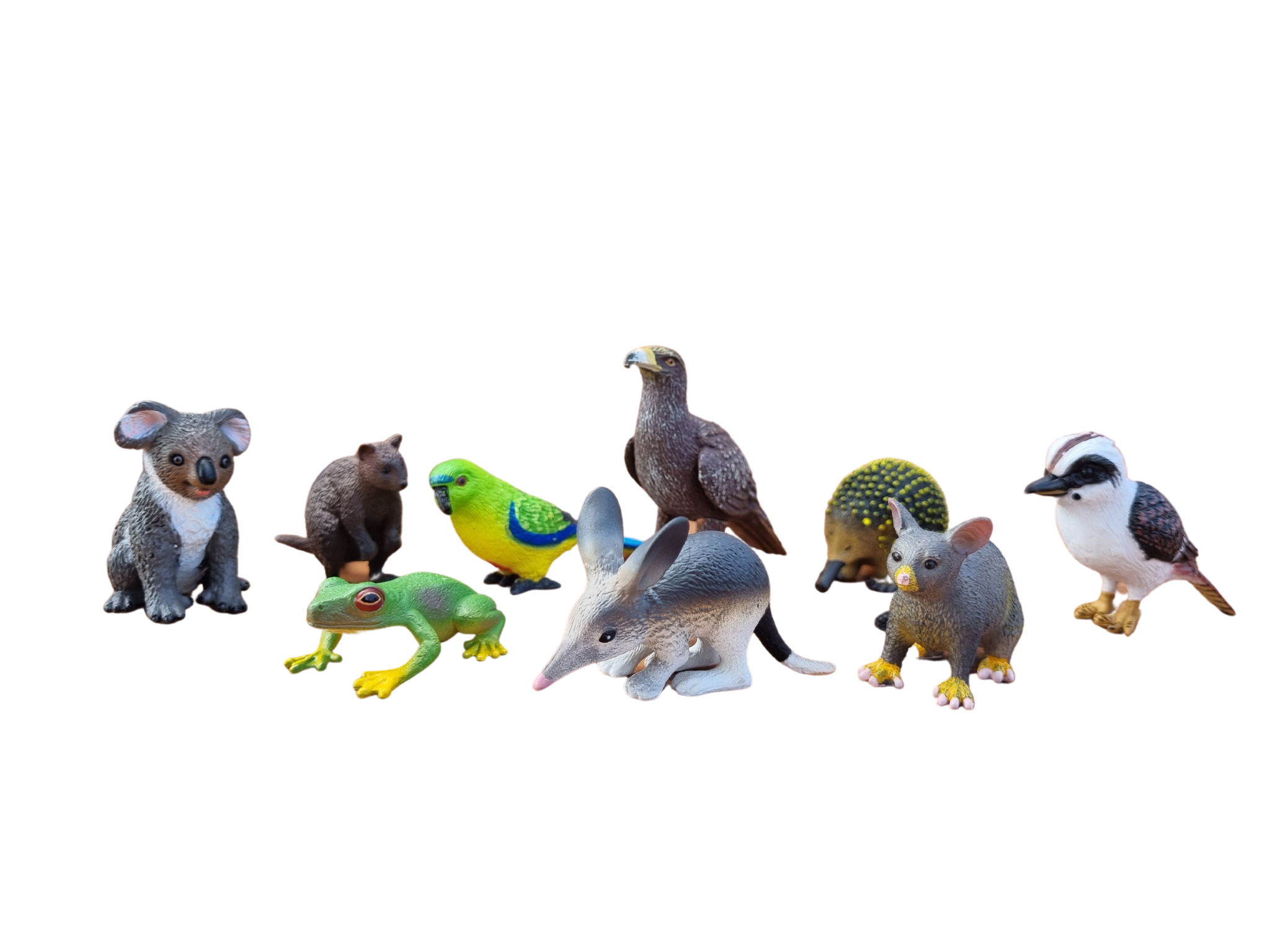Realistic Australian Animal Figurines Set - Kangaroo, Koala, Wombat & More - Educational Wildlife Toys for Kids Collection | Perfect for Classroom, Playroom & Safari Themed Decor