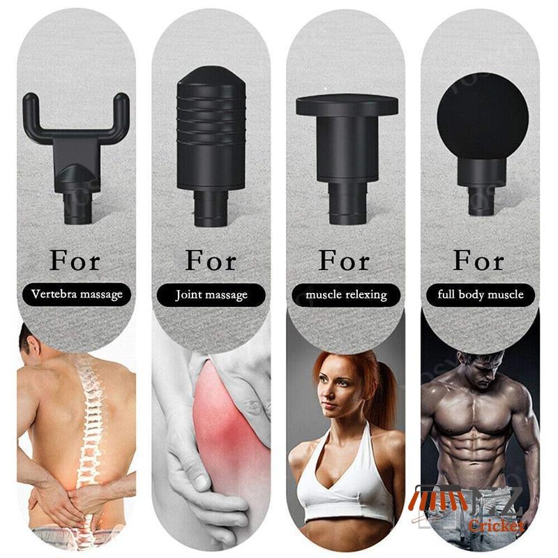 Deep Tissue Massage Gun with LCD Display - Portable Muscle Massager for Pain Relief & Recovery - Perfect for Athletes, Gym Workouts & Home Use