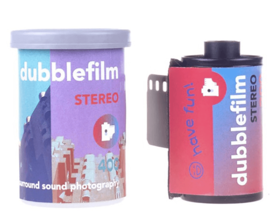 DUBBLEFILM STEREO 400 135 36mm Film - Vintage Style 3D Photography for 35mm Cameras | Perfect for Travel, Landscape & Creative Photography