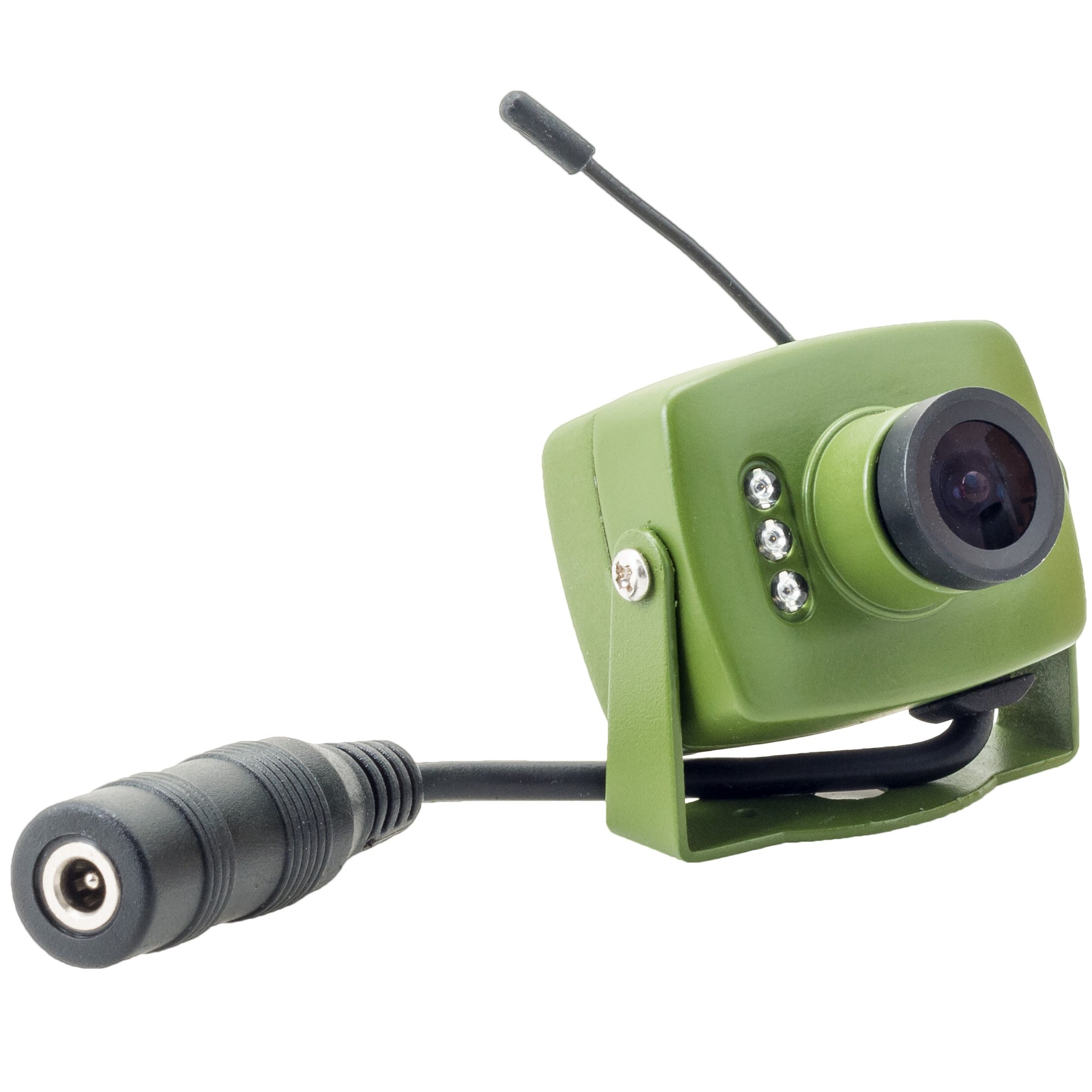 Wireless Bird Box Camera with Night Vision - 700TVL HD, Wide Angle Lens & 20M Power Cable - Green Feathers Wildlife - Perfect for Bird Watching, Nest Monitoring & Outdoor Nature Observation