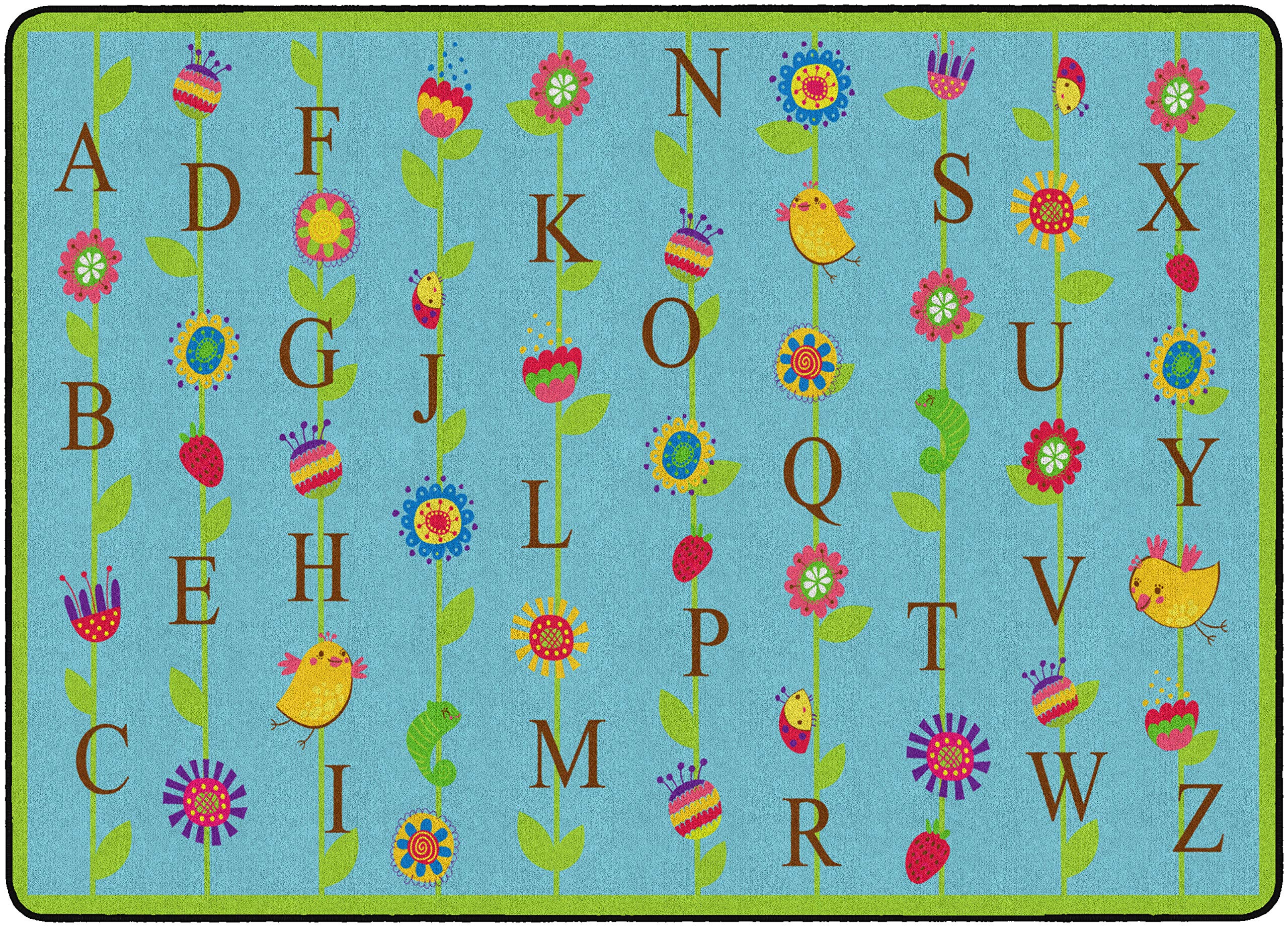 Kids Alphabet Rug - 6'x8'4