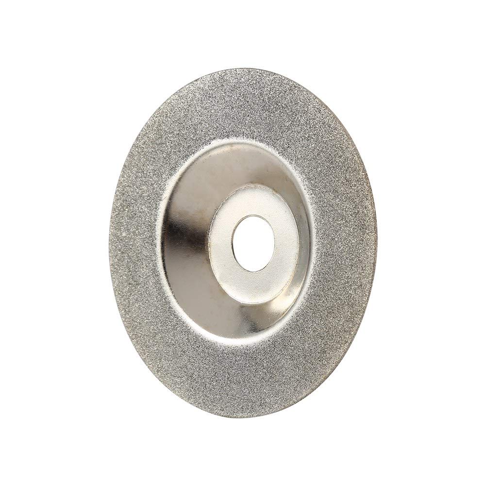 4 Inch Coated Grinding Wheel - 100x16x1mm Glass Cutting Disc for Angle Grinder | Flat Round Shaped Glass Grinder Attachment | Perfect for DIY Projects, Glass Edging & Metal Polishing