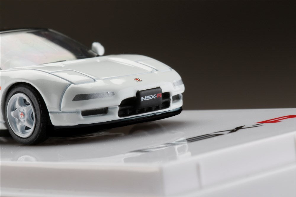 1:64 Scale Honda NSX Type R NA1 1992 Diecast Model Car - Championship White - Collectible Japanese Sports Car for Display & Racing Scenes