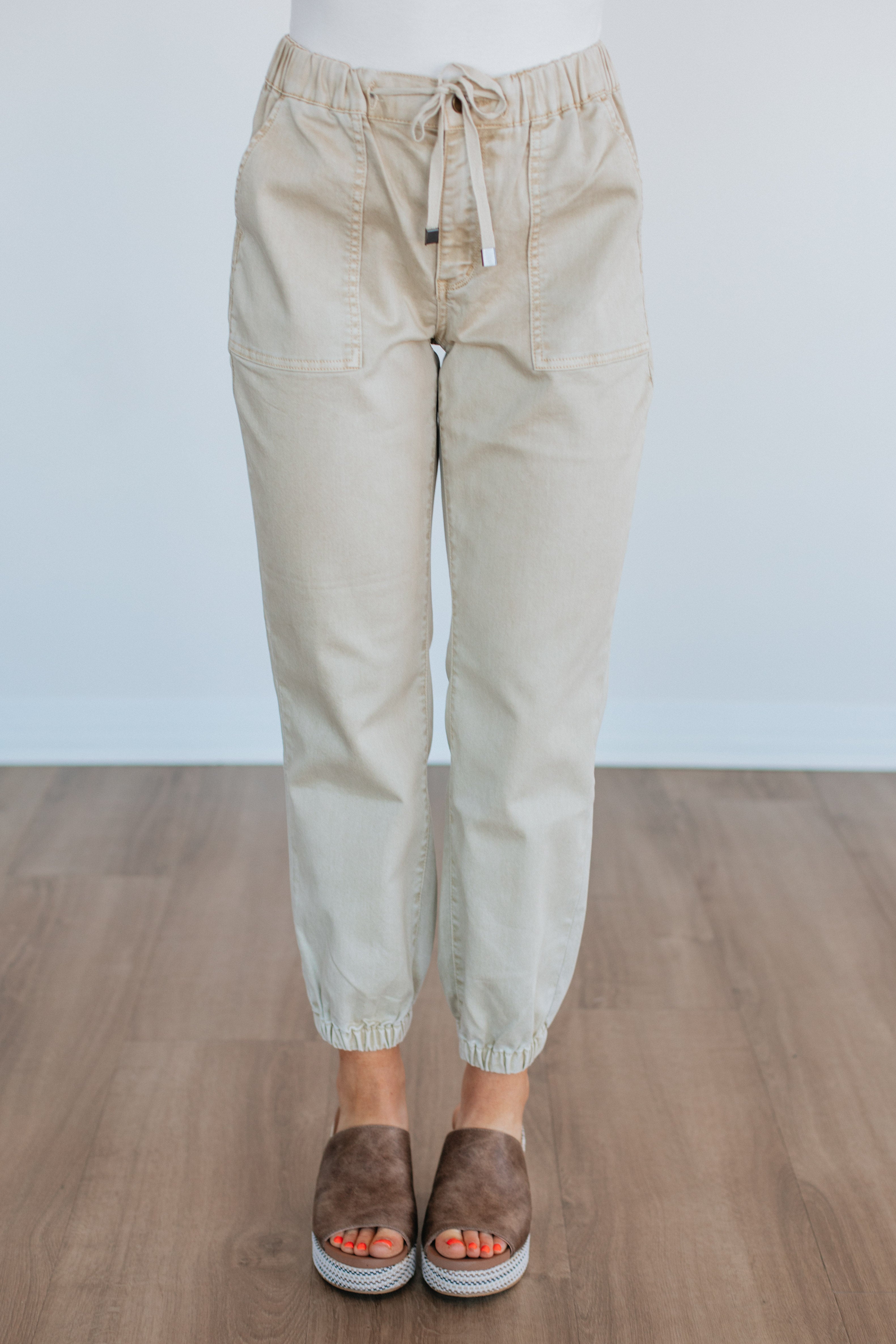 Drea Mica Joggers for Women - Soft Natural Cotton Lounge Pants - Perfect for Yoga, Running, and Casual Wear