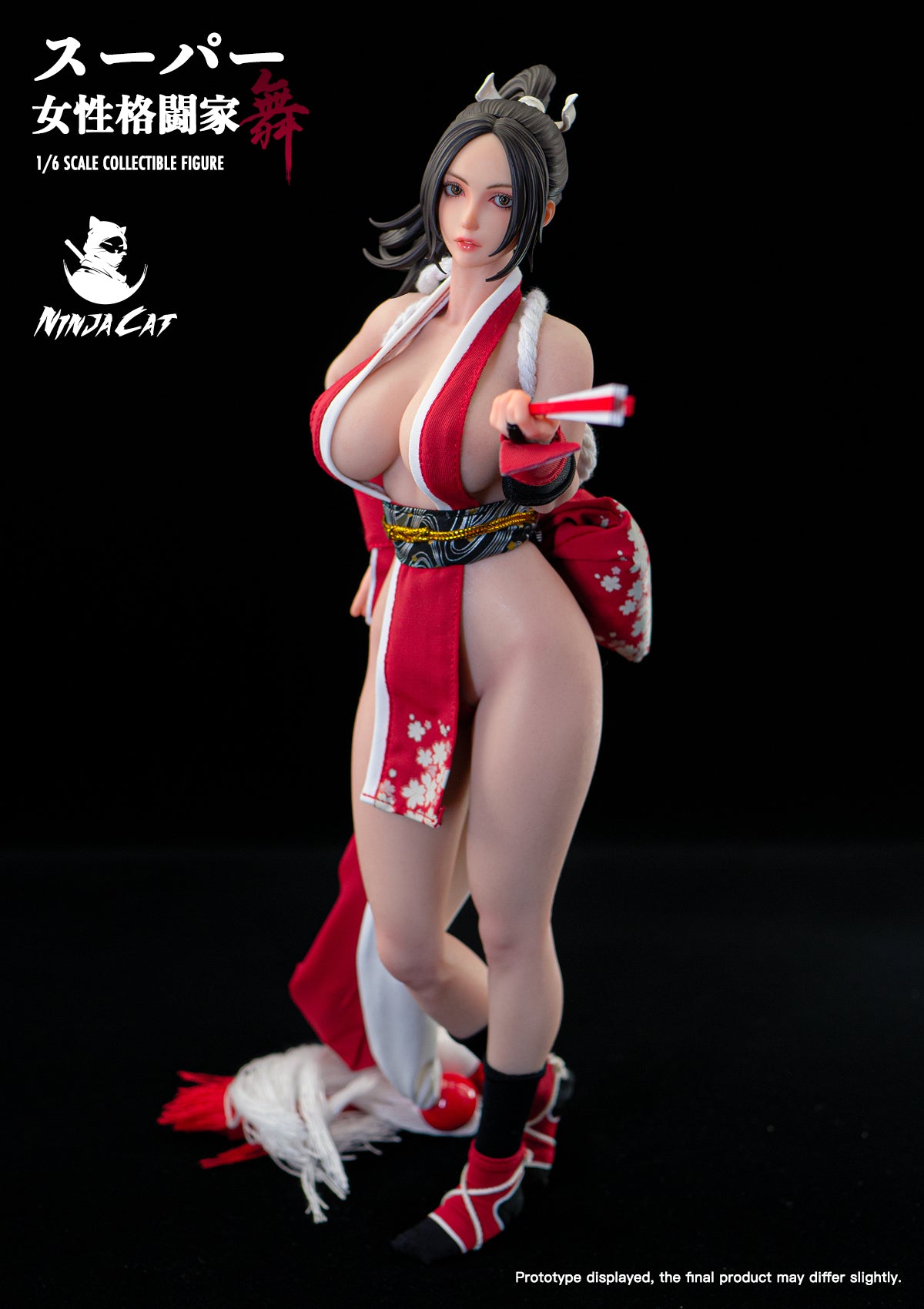 Ninja Cat Mai Shiranui Cosplay Costume - Sexy Anime Halloween Outfit for Women | Perfect for Cosplay, Halloween Parties & Anime Conventions