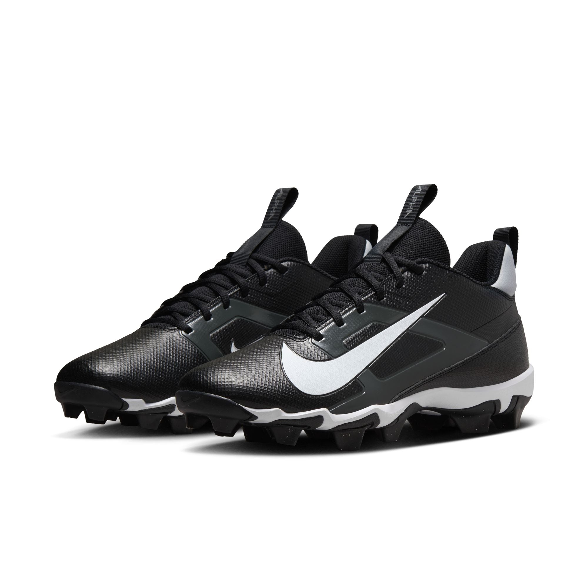 Nike Alpha Menace 4 Shark Football Cleats for Men - Wide 2E Fit | High-Traction Cleats for Football, Soccer & Turf Sports | Perfect for Field Games, Training & Competitive Play