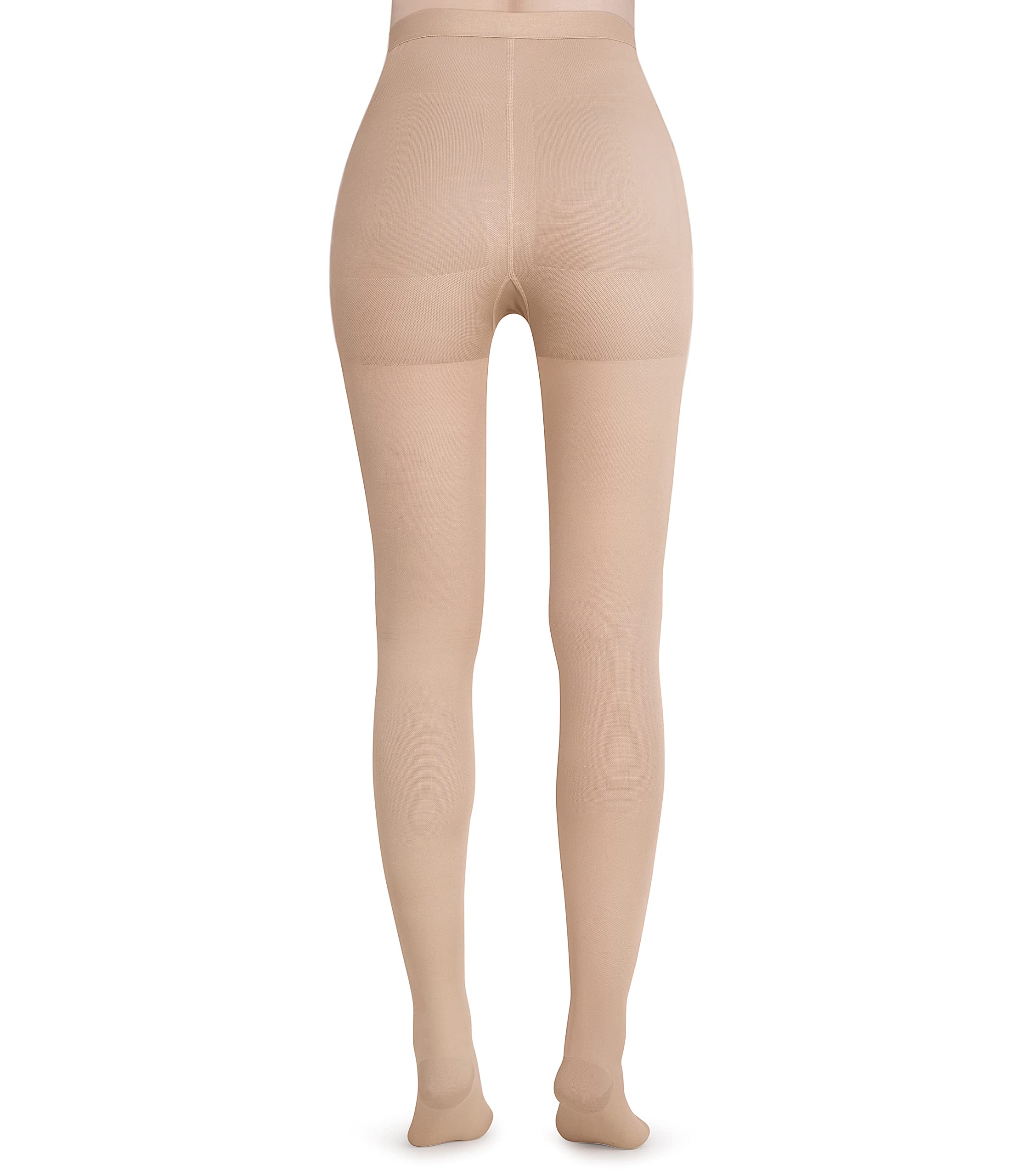 20-30 mmHg Medical Compression Pantyhose for Women - Waist High Support Stockings for Swelling, Edema & Varicose Veins Treatment | Perfect for Pregnancy, Travel & Long Work Shifts