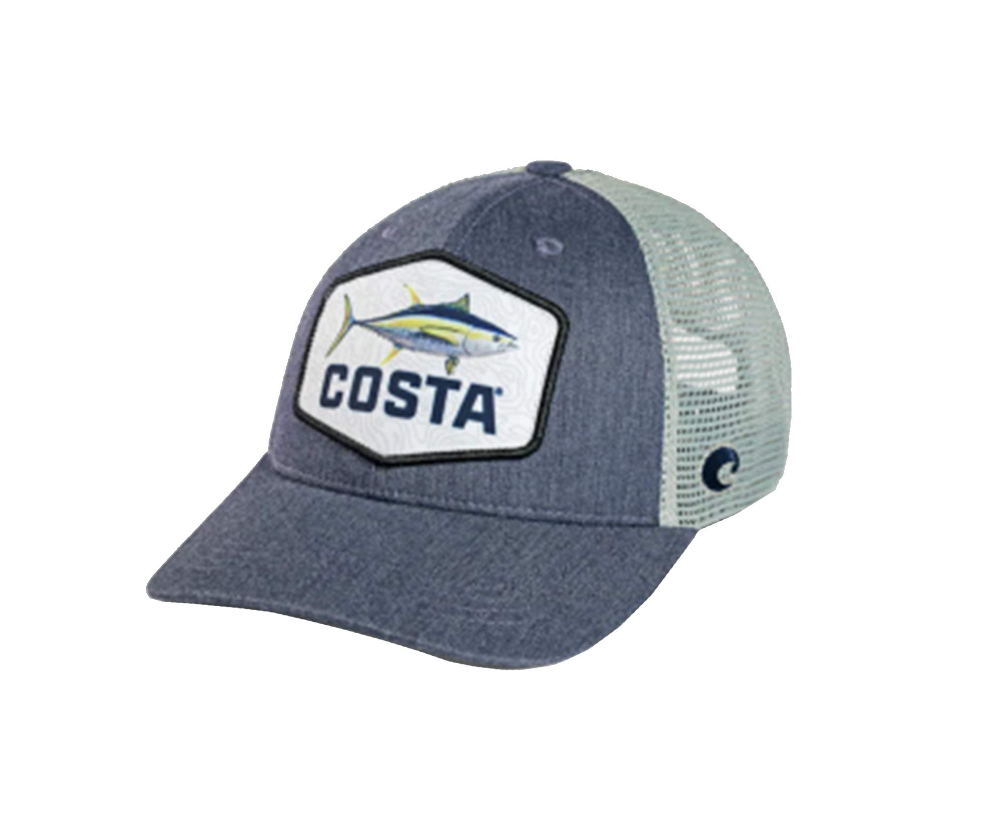 Costa Del Mar Unisex Adult Topo Tuna Trucker Hat - Stylish Fishing & Outdoor Cap for Men & Women - Perfect for Beach, Boating, and Casual Wear