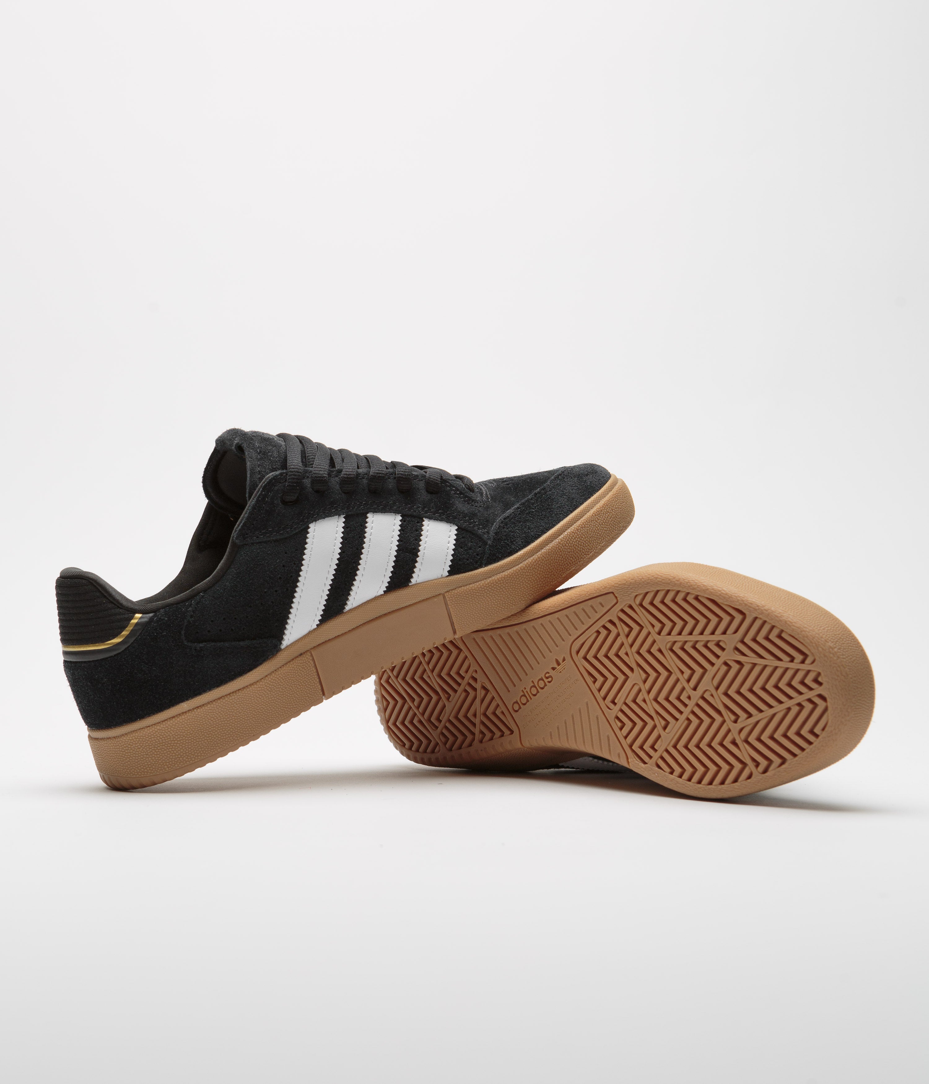 Adidas Tyshawn Low Sneakers - Men's Basketball Shoes in Core Black/FTWR White/Gum4 - Perfect for Streetwear & Casual Wear