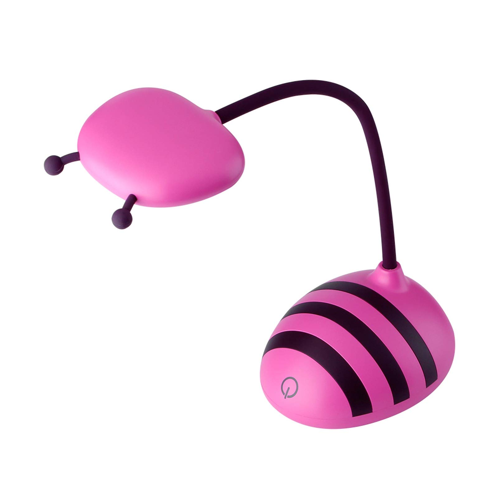 TOMYEUS Dimmable LED Desk Lamp - Rechargeable Touch Control Table Lamp with 360° Flexible Gooseneck, Cute Bee Design for Students, Office & Bedroom | Perfect for Reading, Studying & Nightstand Lighting