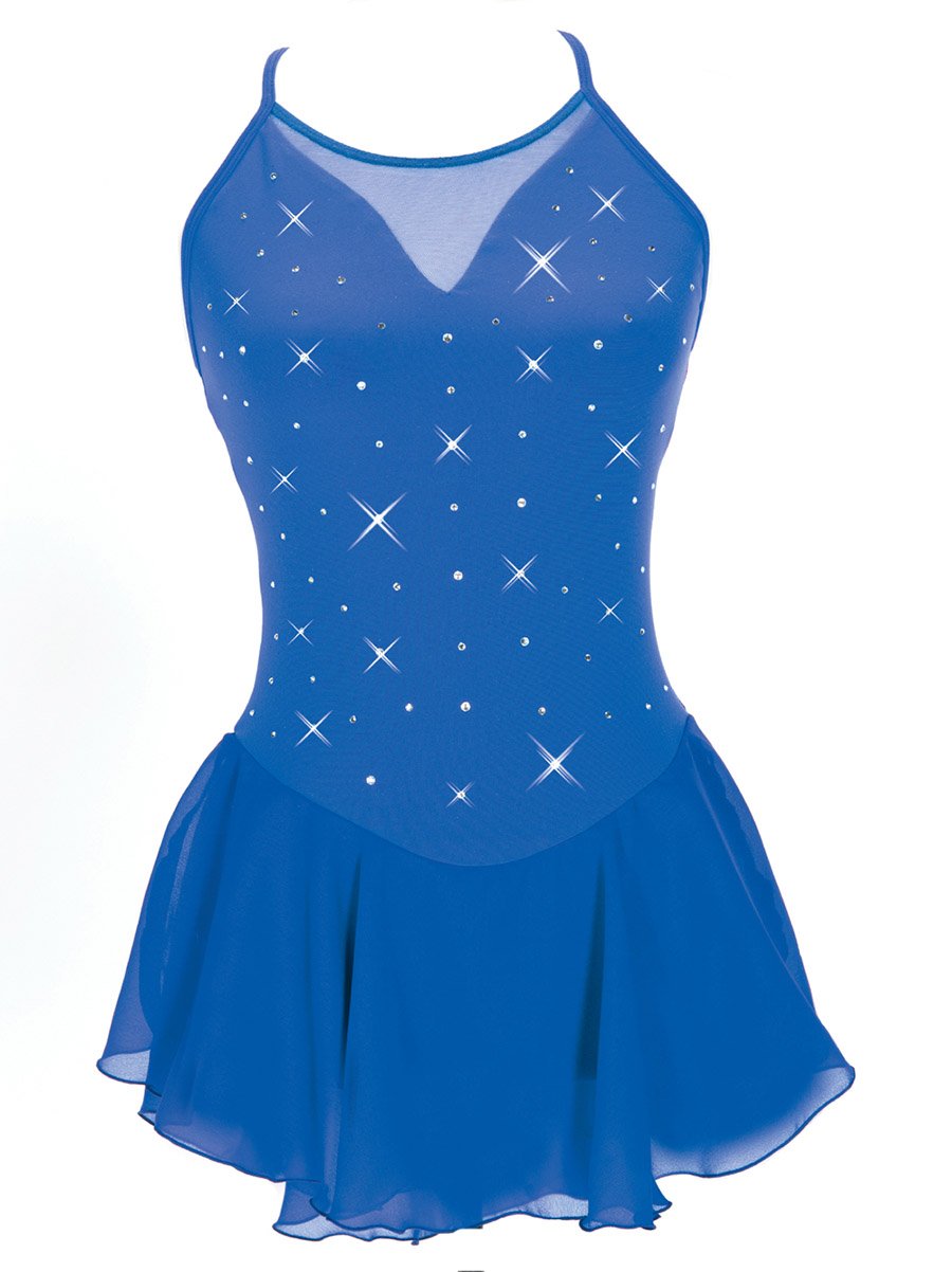 Jerry's Figure Skating Dress 142 - Elegant Competition & Performance Ice Skating Costume for Women & Girls - Perfect for Ice Shows, Competitions, and Practice Sessions