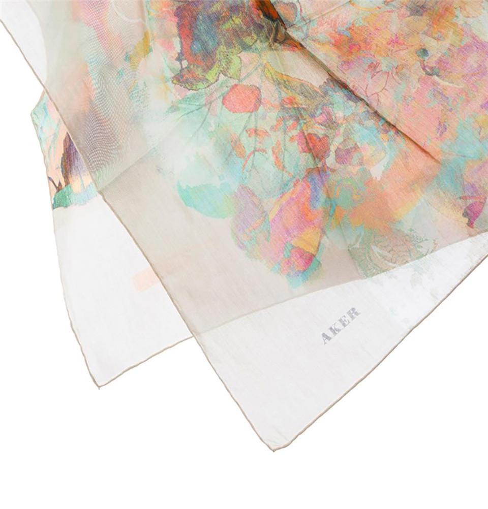 Aker Premium Silk Cotton Square Hijab Scarf - Soft & Breathable Head Covering for Women - Perfect for Daily Wear, Prayer, and Fashion Accessories
