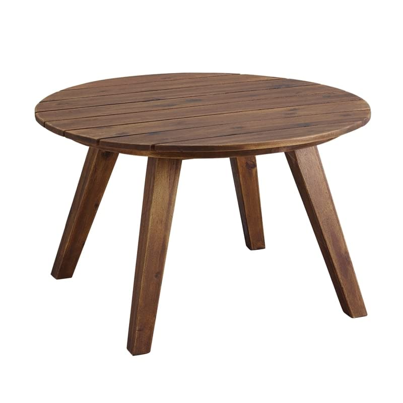 Modern Acacia Wood Outdoor Coffee Table 30