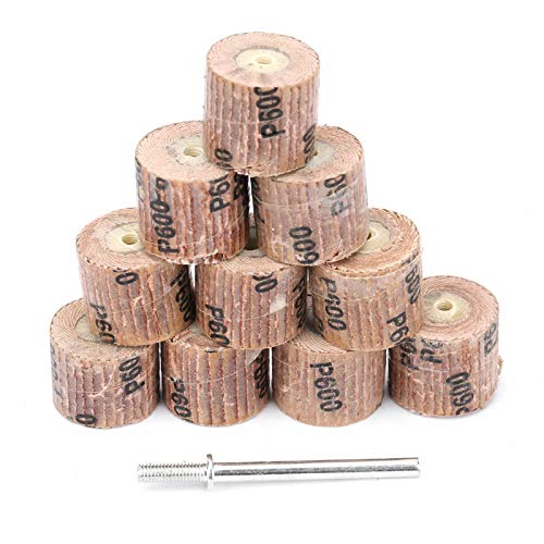 10Pcs Flap Wheel Sanding Discs for Angle Grinder - Abrasive Polishing & Grinding Wheels - Perfect for Metal, Wood & Auto Body Work