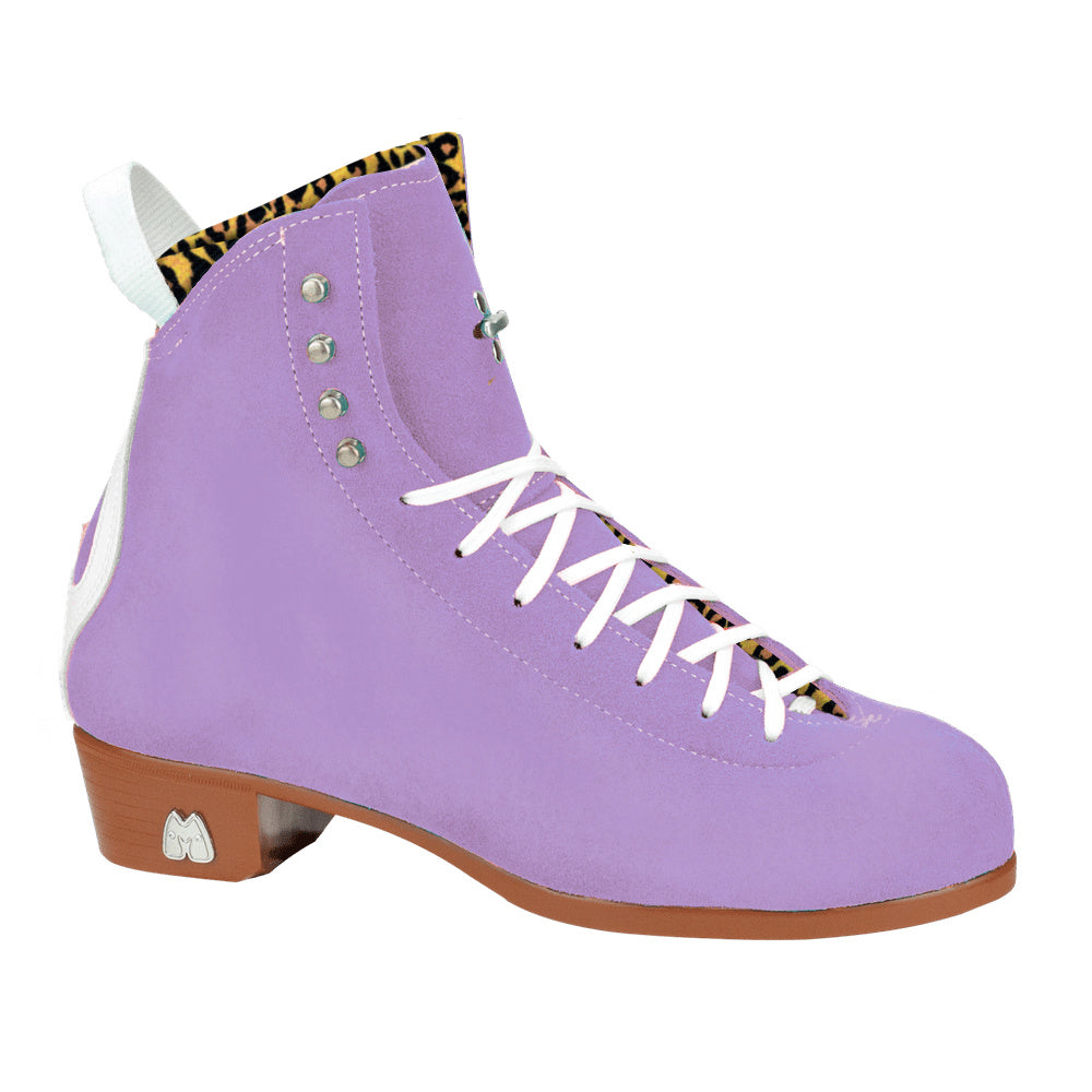 Moxi Jack Quad Skate Boot - Custom Lilac Color for Women & Girls - Perfect for Roller Derby, Artistic Skating & Outdoor Fun