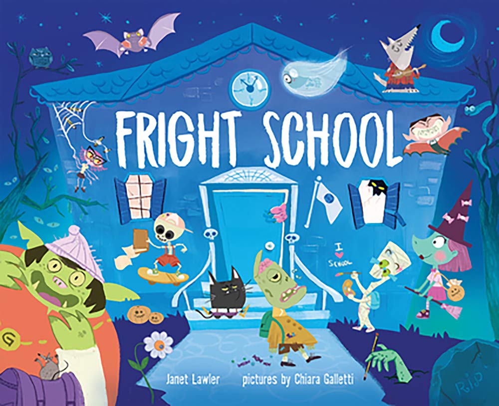 Fright School - Scary Halloween Costume & Party Decorations for Kids & Adults | Perfect for Halloween Parties, Haunted Houses & Themed Events