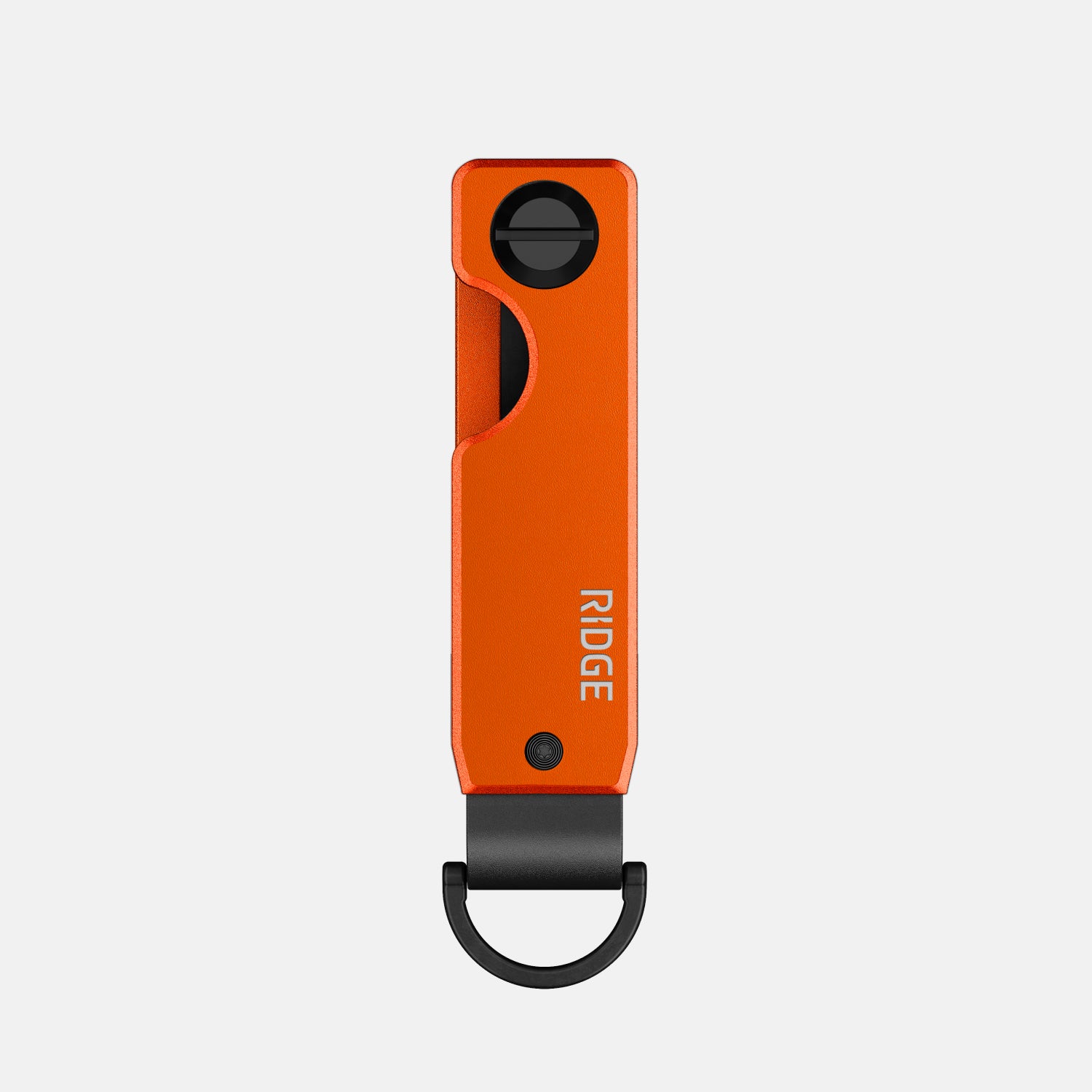 The Ridge KeyCase - Premium Aluminum Key Holder with RFID Blocking | Basecamp Orange | Perfect for Outdoor Adventures, Travel & Everyday Carry