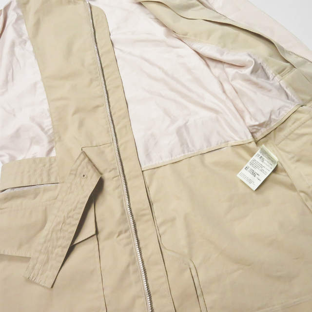 3.1 Phillip Lim Women's Silk Sleeve Belted Cotton-Nylon Blend Trench Coat | Elegant Outerwear for Work, Date Night & Special Occasions