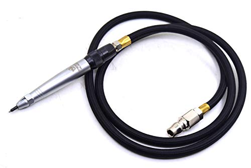 **Pneumatic Scribe Engraving Pen - 34,000 BPM Air Scribe for Fossils, Metal, Stone, Glass & Wood - Industrial Engraver Tool with 1 Tip - Perfect for Carving, Marking & DIY Crafts**