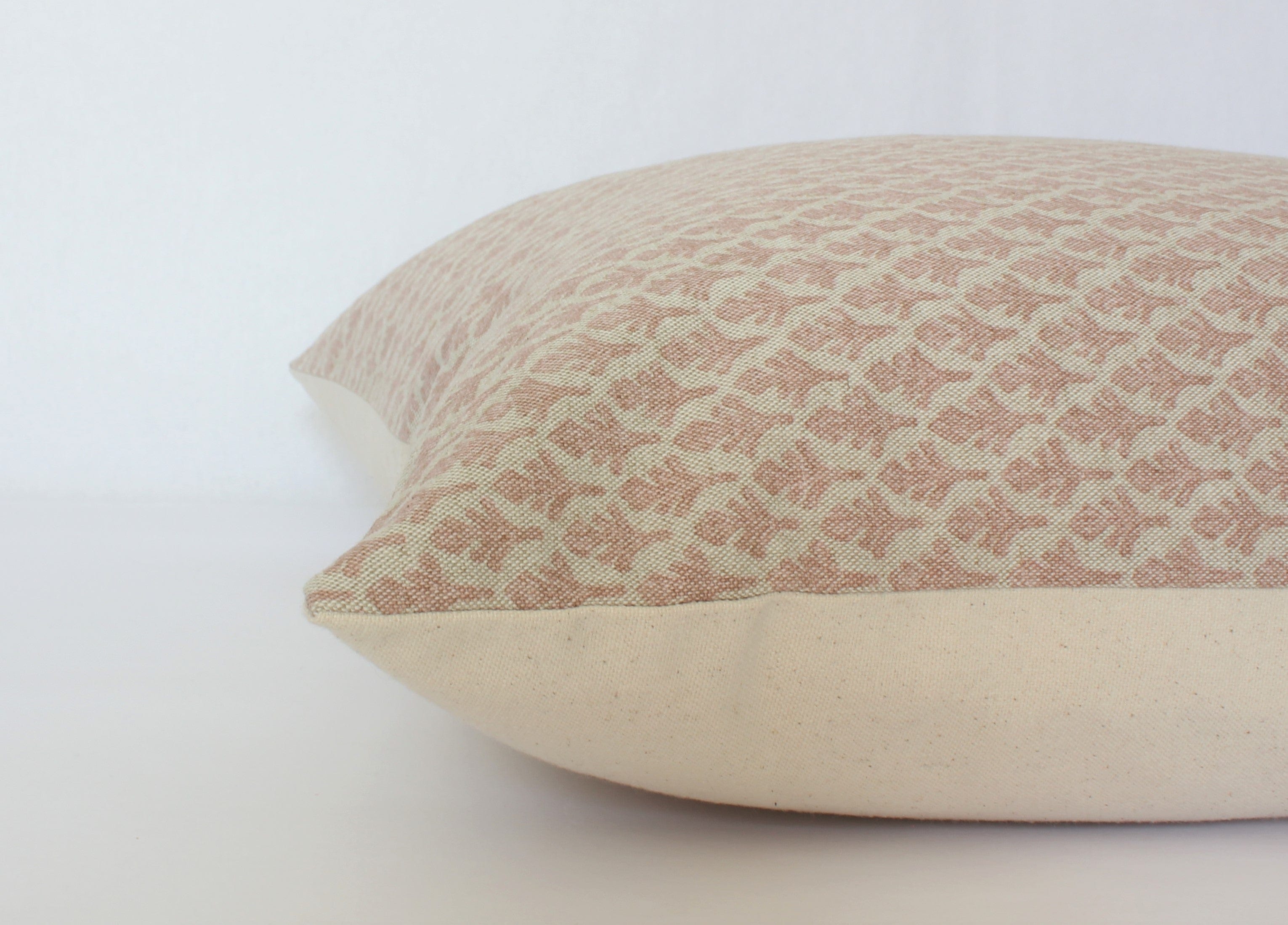 Lotus Blush Pillow Cover - Soft Decorative Cushion Case for Sofa, Bed, Living Room - Home Decor & Gift Idea