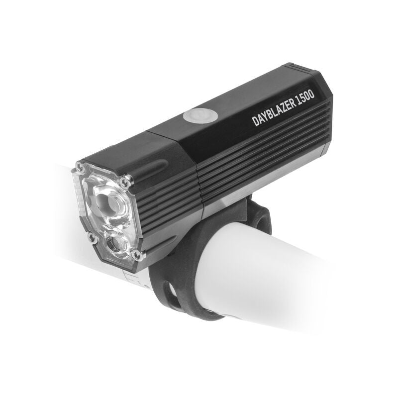 BlackBurn Dayblazer 1500 Front Bike Light & Dayblazer 65 Rear Bicycle Light Set - High Visibility Cycling Safety Lights for Night Riding, Commuting, and Urban Adventures
