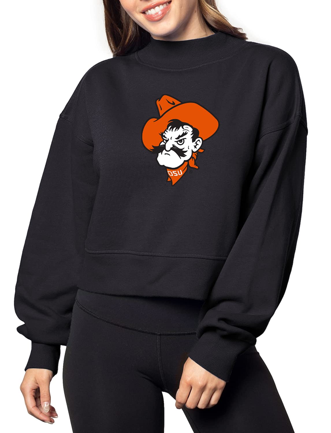 Chicka-d Women's Hailey Sweatshirt - Cozy Fleece Pullover for Casual Wear, Lounge & Fall Outfits