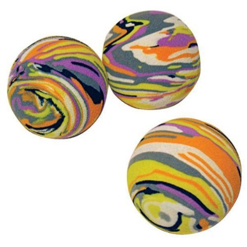 SmartCat Pioneer Pet Replacement Balls - Durable Cat Toy Balls for Interactive Play, Exercise & Training - Perfect for Kittens & Adult Cats (Set of 3) | Great for Indoor Play, Laser Chase Games & Solo Entertainment