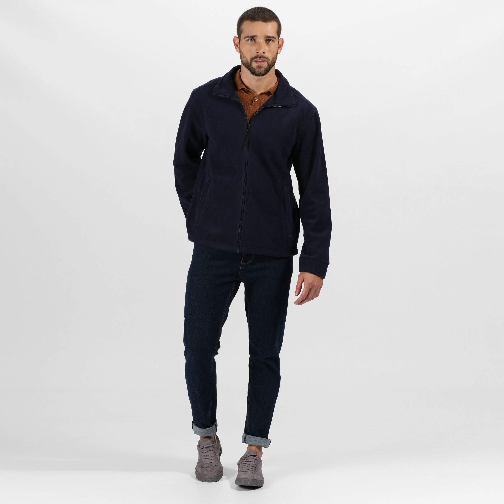 Men's Thor 350 Full Zip Fleece Jacket - Warm Winter Pullover for Outdoor Activities, Hiking, Camping & Casual Wear