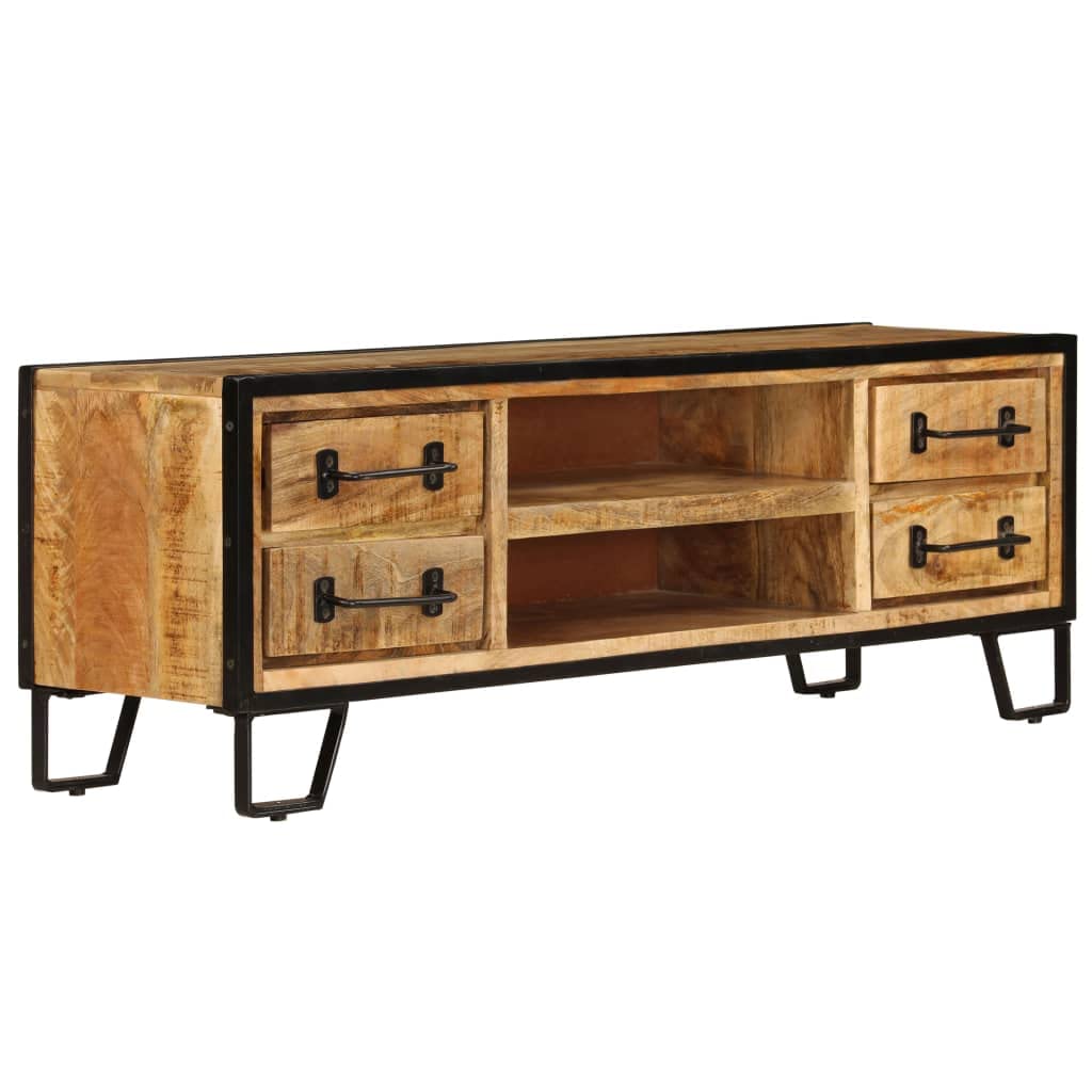Farmhouse TV Stand with Storage - 47.2