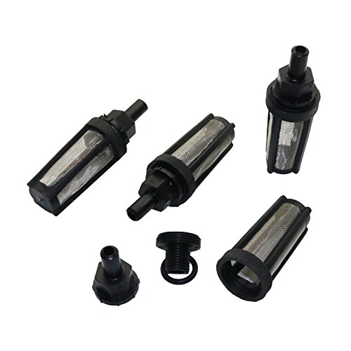 2-Pack 3/8mm Hose Filter - Agricultural & Industrial Water Purifier for Garden, Fountain, and Irrigation Systems - Durable Hose Accessory for Clean Water Filtration