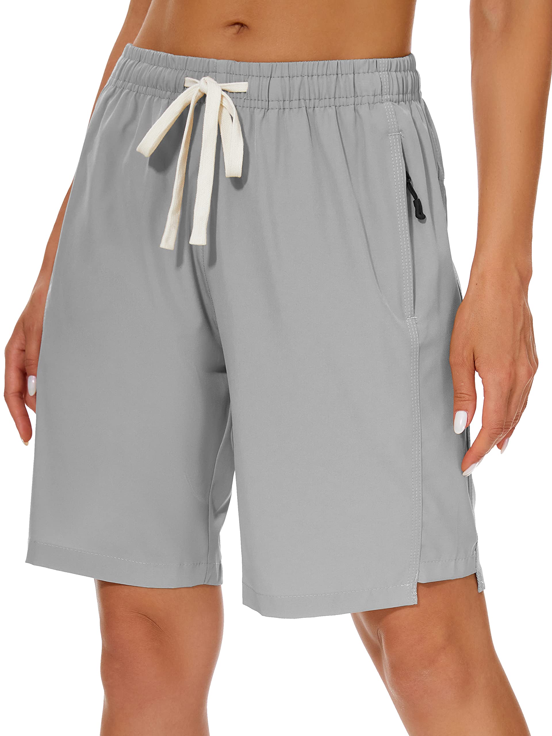 VtuAOL Women's Hiking Cargo Shorts - Quick Dry Lightweight Athletic Shorts for Golf, Travel & Outdoor Adventures | Perfect for Hiking, Camping & Summer Activities
