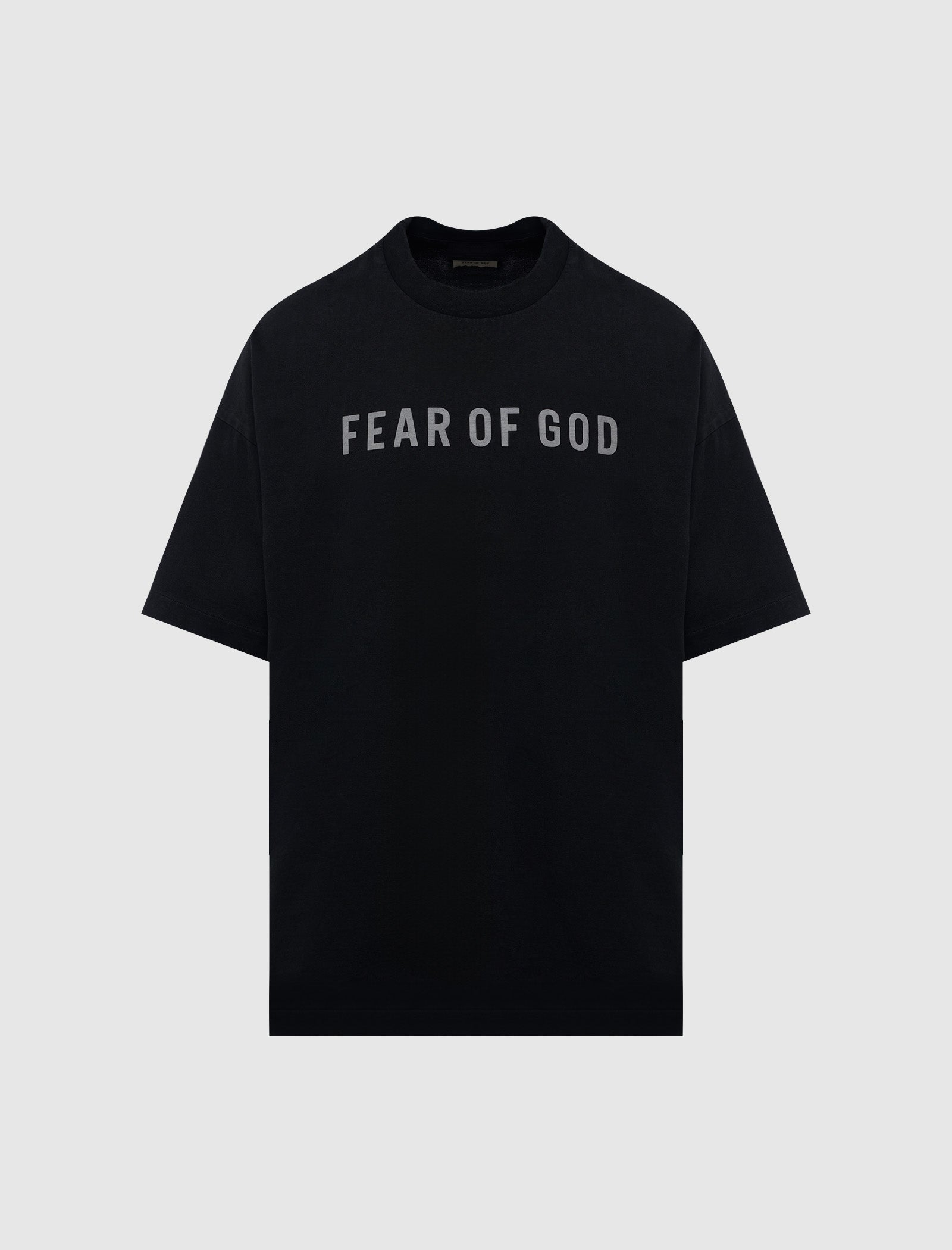 Fear of God Logo Print T-Shirt for Men - Premium Cotton Streetwear Tee - Perfect for Casual Outfits, Street Style & Everyday Wear