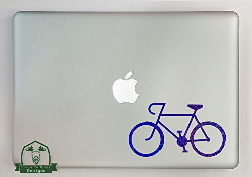 High-Speed Cyclist Vinyl Decal for Cars, Trucks, Windows, Laptops & Electronics - 8