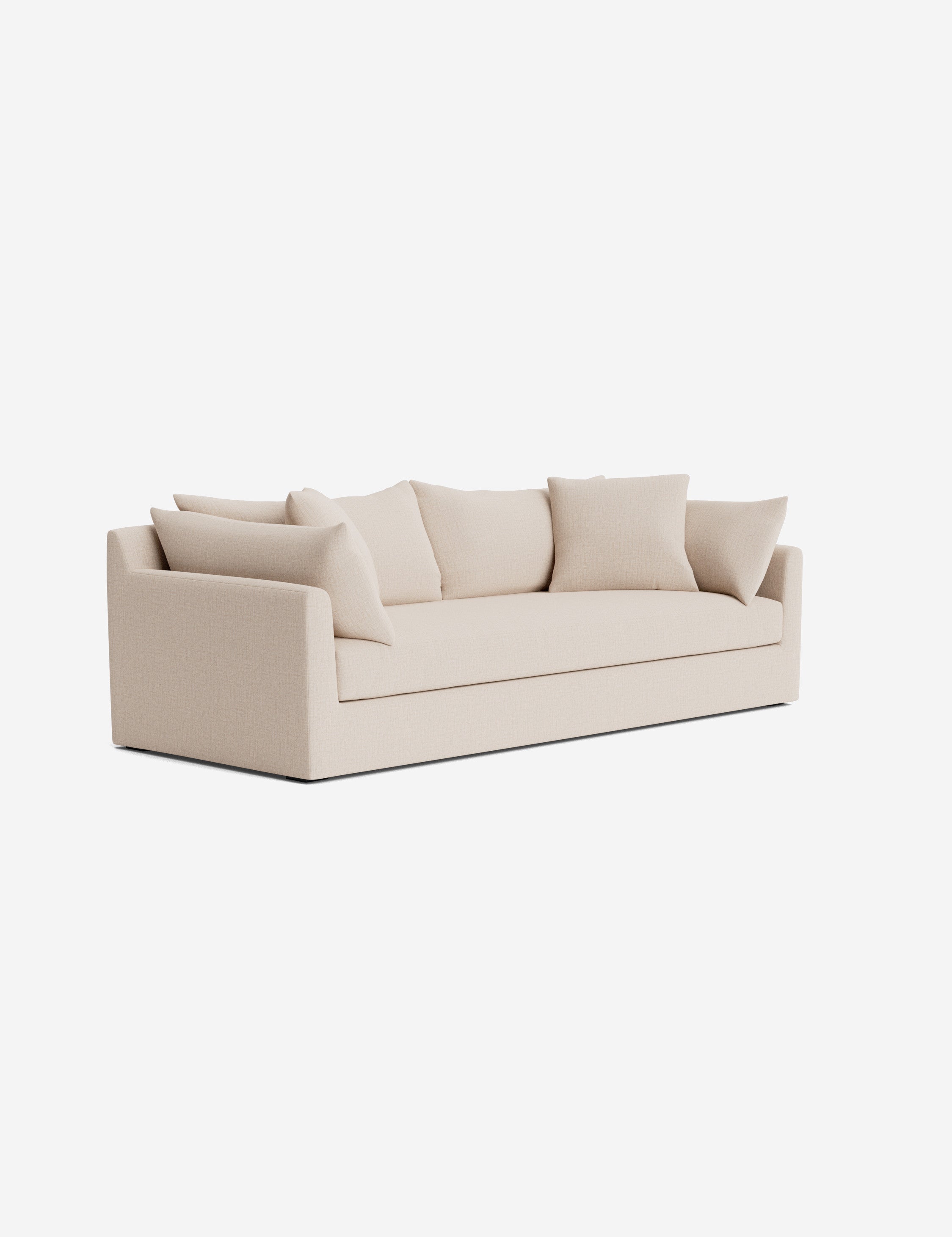 Cashel Sofa - Modern Comfortable Sectional Couch for Living Room, Lounge & Family Room - Soft Fabric Upholstery with Sturdy Frame - Perfect for Relaxing, Entertaining & Movie Nights