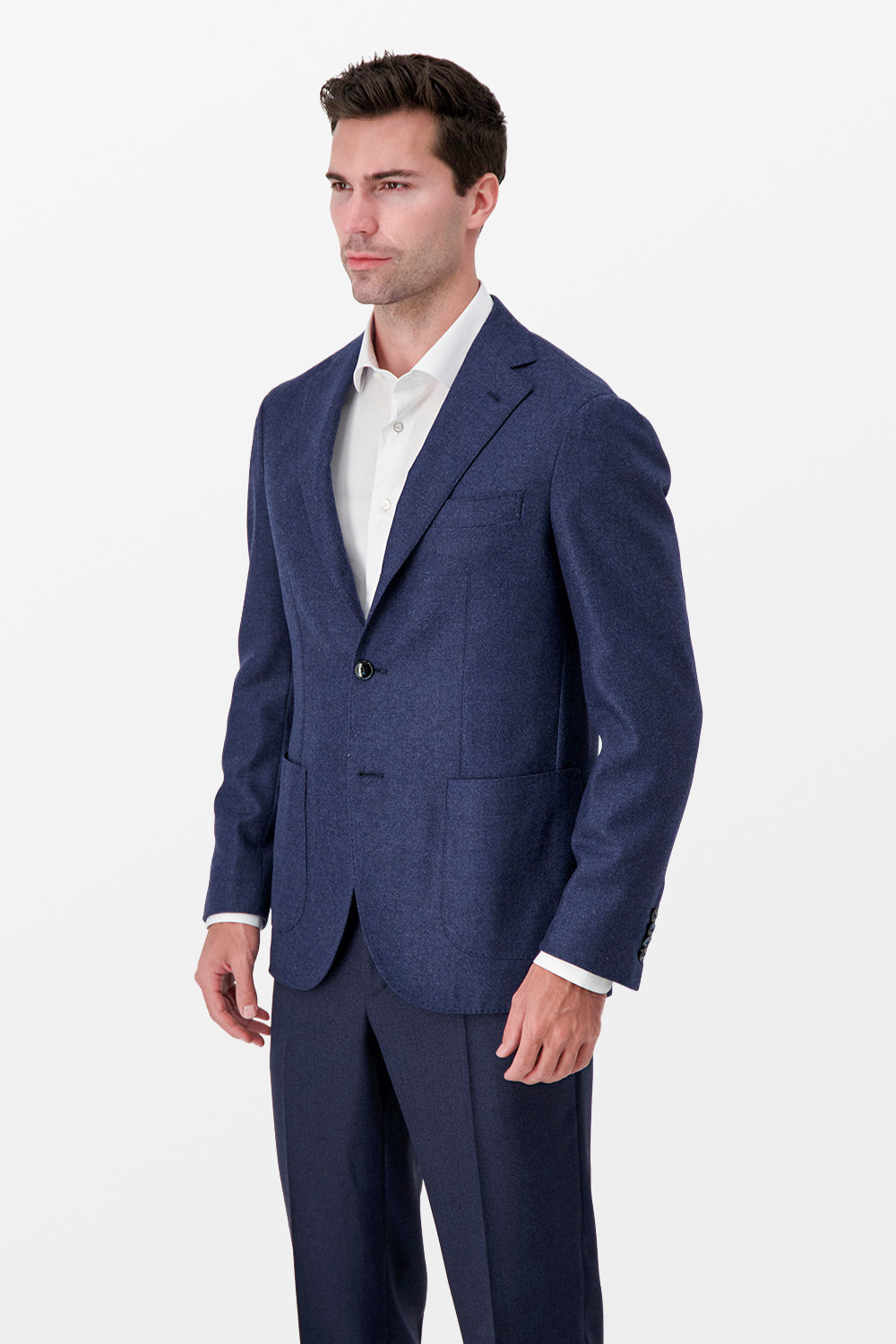 Barba Napoli Blue Jimmy Blazer for Men | Premium Slim Fit Blazer Jacket | Business & Wedding Attire | Perfect for Office, Formal Events & Special Occasions