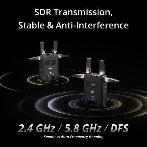 DJI SDR Transmission Transmitter - Long Range HD Video Link for Drones & FPV - Perfect for Aerial Photography, Live Streaming & Professional Cinematography