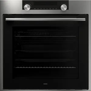 Asko 60cm Built-In Pyrolytic Self-Cleaning Oven OP8687S - Premium Stainless Steel Electric Oven for Modern Kitchens, Perfect for Baking, Roasting & Family Cooking