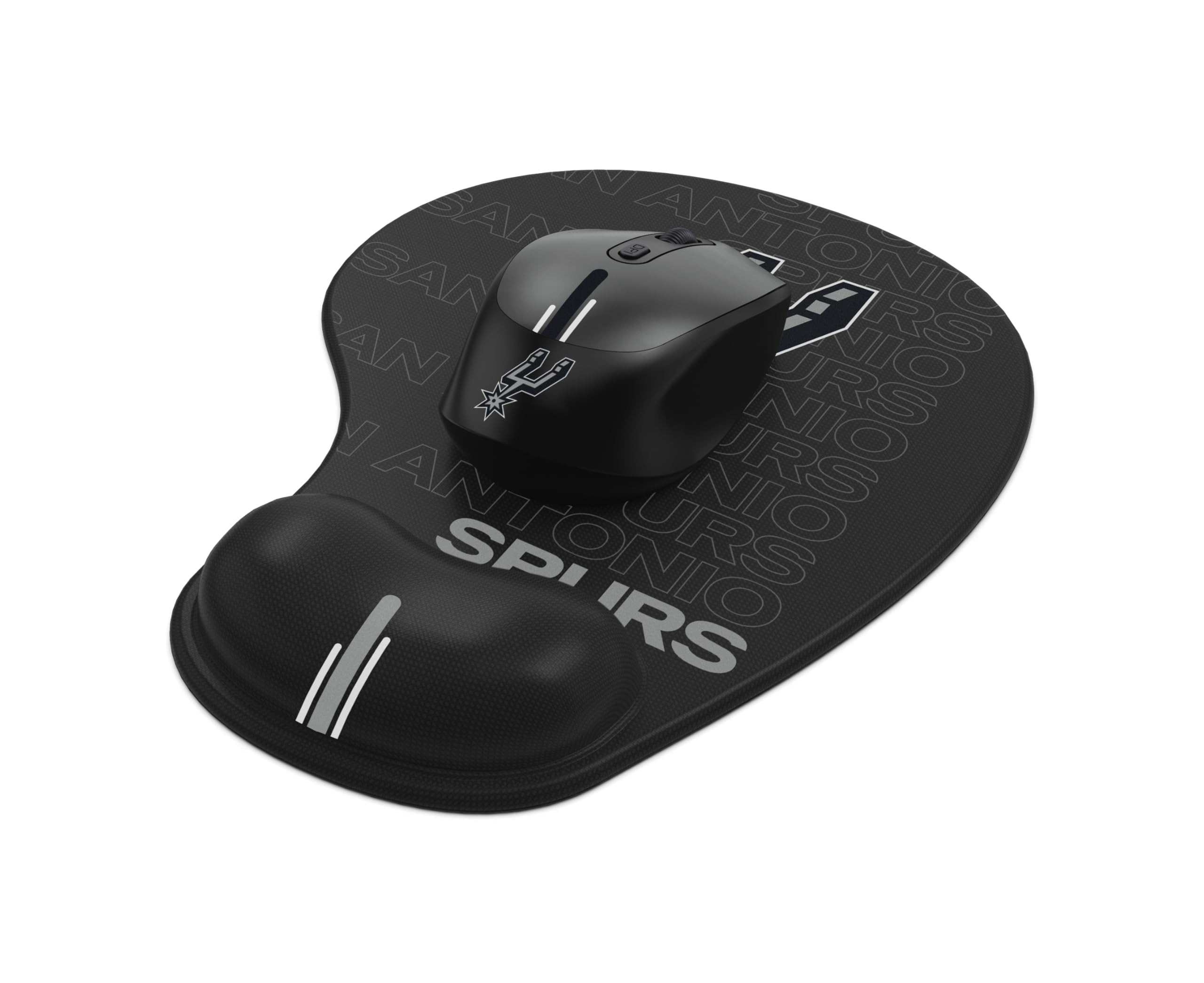 SOAR NBA Wireless Mouse with RGB Lighting & Gaming Mouse Pad - Compatible with PC, Laptop, Mac - Perfect for Gaming, Office Work, and Home Use