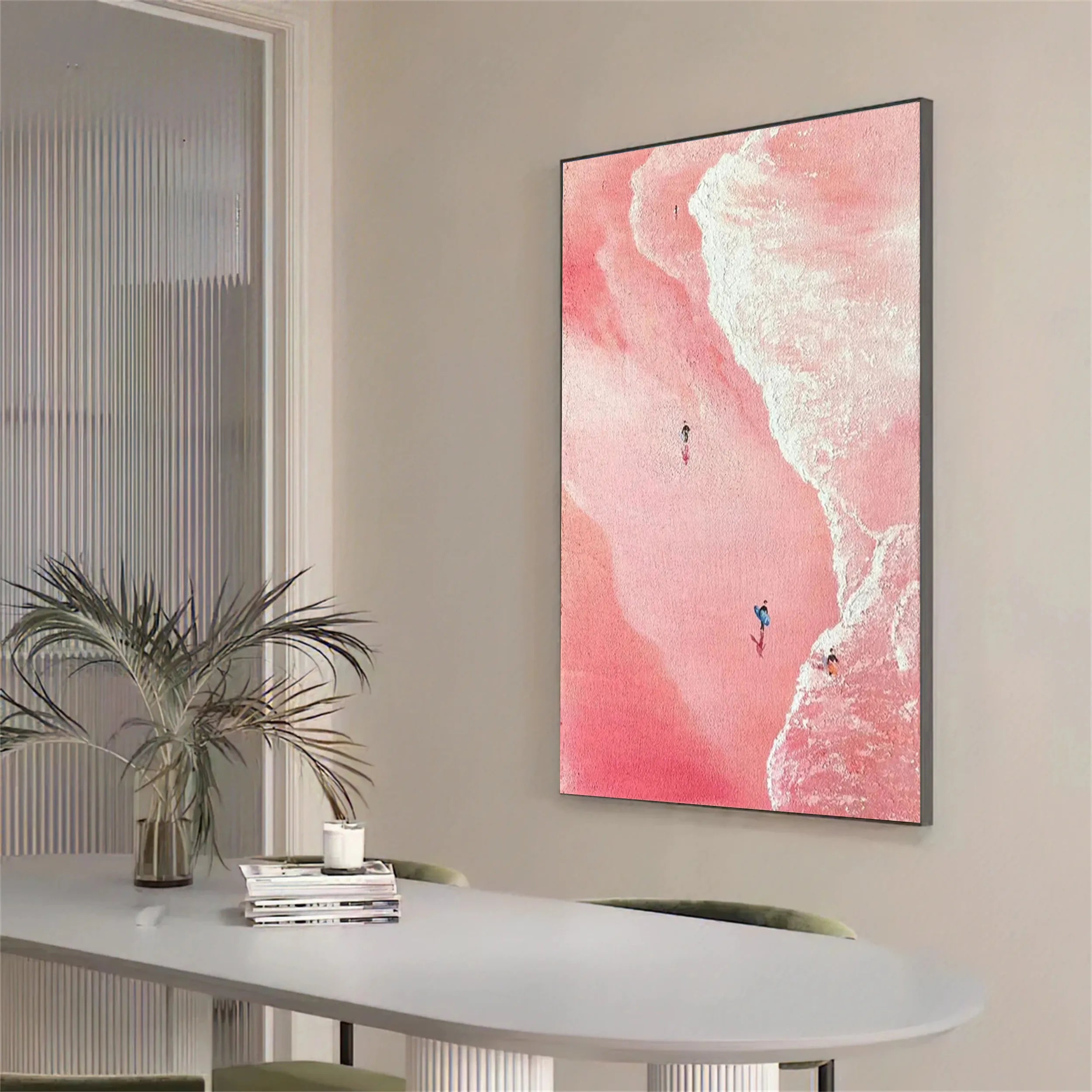 Ocean and Sky Painting #OS 136 - Stunning Seascape Wall Art for Home & Office Decor - Perfect for Living Room, Bedroom or Beach House
