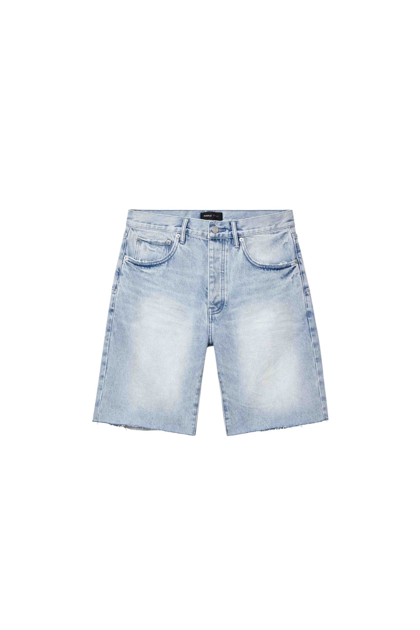 Purple Brand P059 CBLT Ciel Blue Shorts - Men's Fashion Casual Shorts for Summer, Beach, and Outdoor Activities