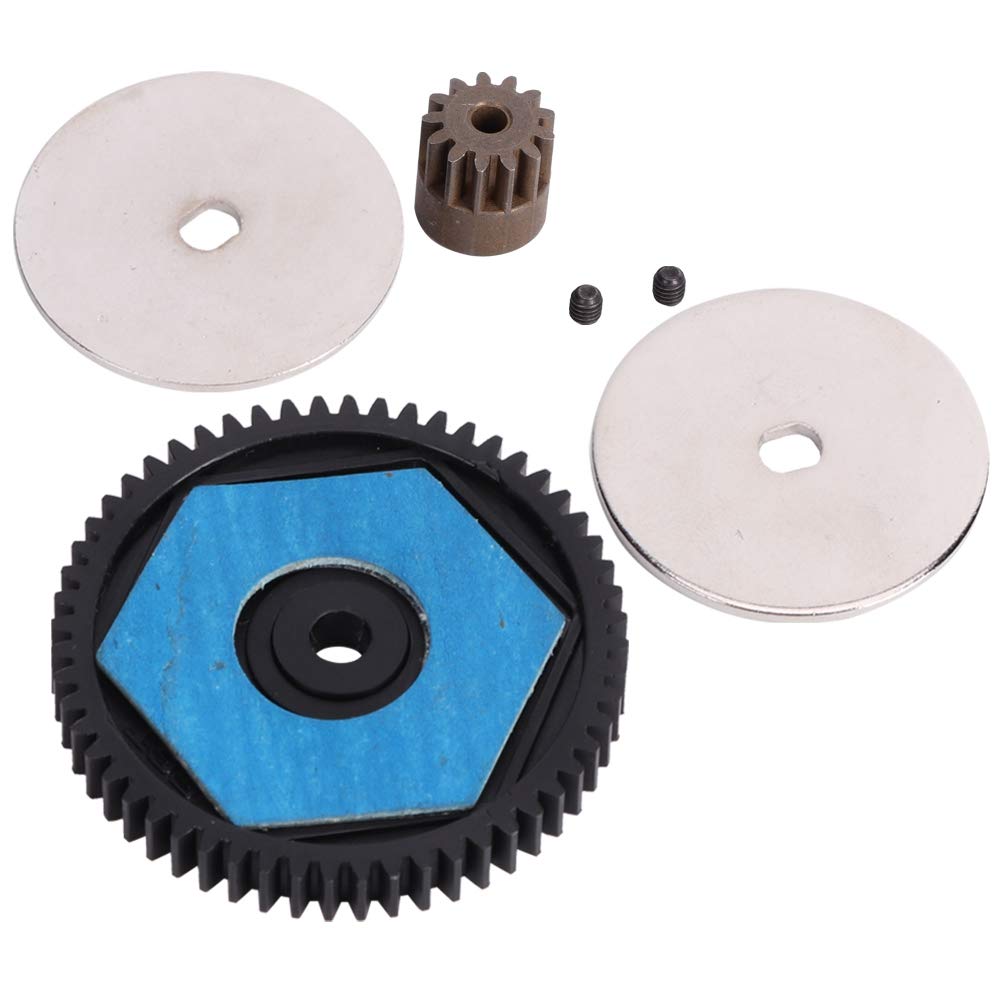 High-Performance 56T Spur Gear & 13T Metal Pinion Gear Set for SCX10 RC Car Models - Compatible with SCX10 II - Durable RC Car Motor Gear Upgrade for Off-Road Crawling & Trail Racing