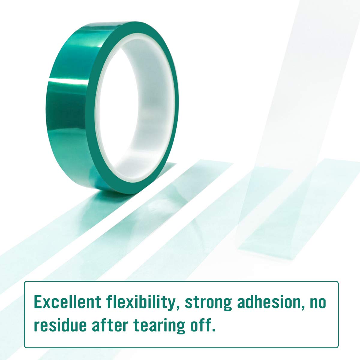 High Temperature Powder Coating Tape - 4 Rolls (36 Yards Each) - 1/4