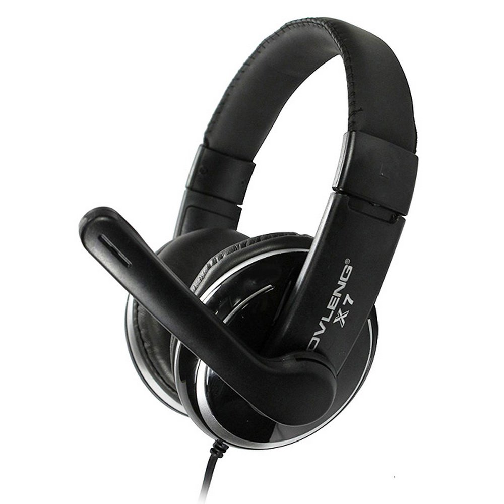 axGear 3.5mm Stereo HiFi Gaming Headset with Microphone - Noise Cancelling Over-Ear Headphones for PC, Computer, Laptop, Mobile Phone - Perfect for Gaming, Music, Online Classes & Work Calls